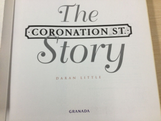 2 books on CORONATION STREET..by DARAN LITTLE in Other in Ottawa - Image 2