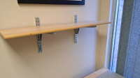 Wall Shelf + Brackets