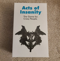 BRAND NEW - Acts of Insanity Card Game - the Crazy Party Game