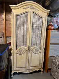 French provincial armoire 