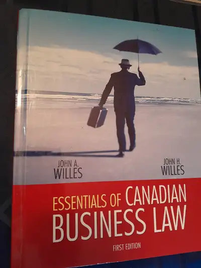 TEXTBOOK : CANADIAN BUSINESS LAW, View more