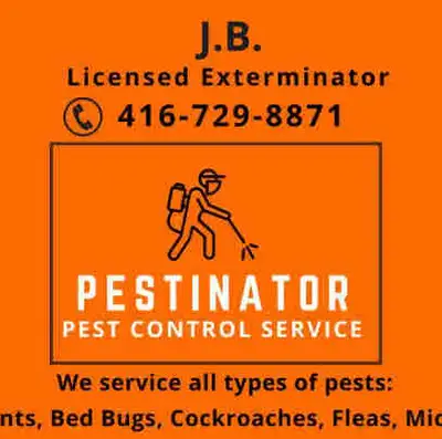 Pest control  for Wasps,Cockroach,Mice,Ants CALL: 416-729-8871, View more