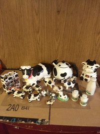 Cow collection 18 pieces mix