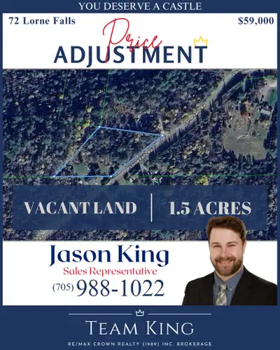 1.5-Acre Treed Lot – 30–40 Mins from Sudbury! Looking for privacy & nature? This beautiful lot in Wo...