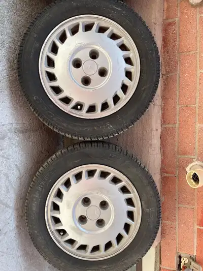 Selling set of 4 all season tires and alloy rims for 250 of best offer. Tires are in good condition....