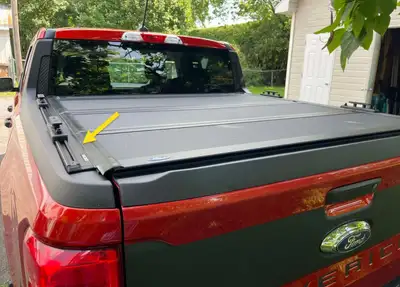 56" Elevate T-slot rails for a compact or mid-side truck (5' to 5'4" bed). In the T-slots you can in...