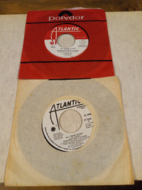 Vinyl Records 45 RPM Classic Rock ELP Promotional Lot of 2 Ex/NM