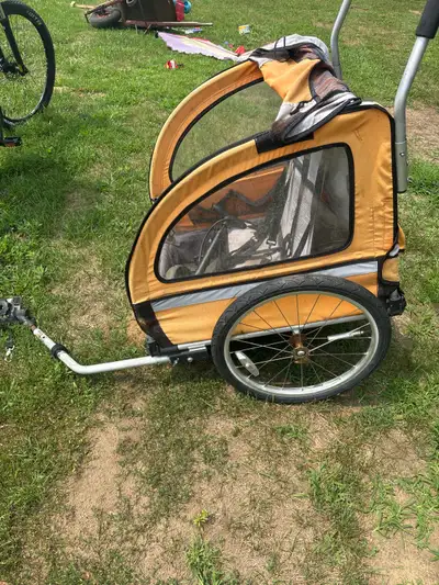 bike trailer concerts to double stroller , View more