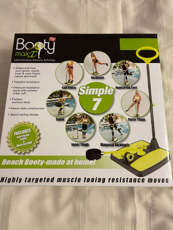 Booty max home workout -   burn calories   - low price in Health & Special Needs in City of Toronto - Image 4