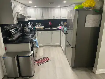 Almost new basement by Chinguacousy and Queen Available for Girls only Rooms for rent only, 2 girls...