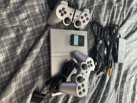 Silver PlayStation 2 and Games Bundle 