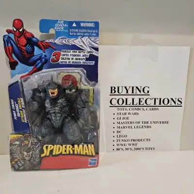 Marvel Universe 3.75 Spiderman Rhino figure, View more
