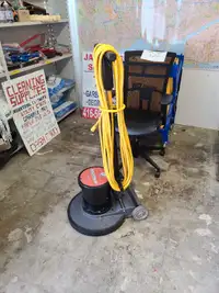 Floor polisher, buffer, sander, cleaning machine