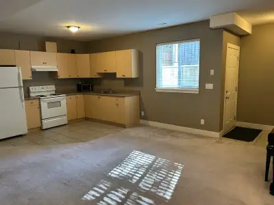 Clean and cozy 2 bedroom basement suite located in the desirable Willoughby neighborhood. -900 sq ft...