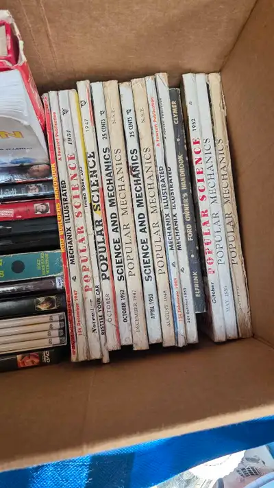 Vintage Popular Mechanics/Science magazines, View more