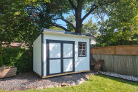 Backyard Cottage Storage Sheds 8x12 With Double Doors