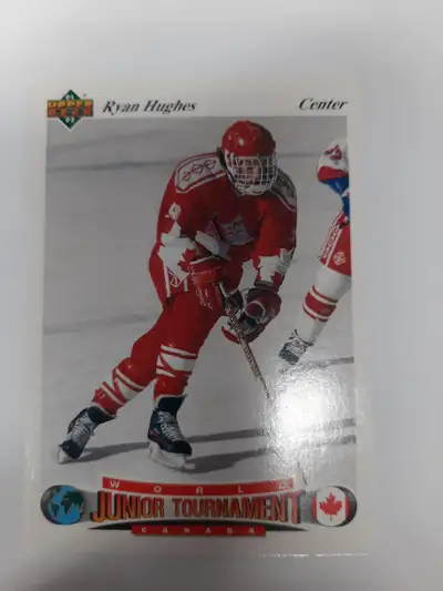 Ryan Hughes 1991-92 Upper Deck Czech World Junior Tournament #47, View more