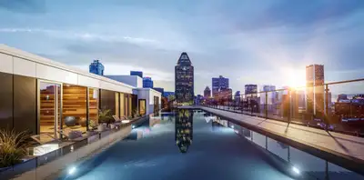 Modern condo for rent in Griffintown/downtown.