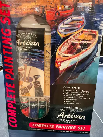 Beginner Oil Painting Starter Set – Winsor & Newton Artisan new, View more