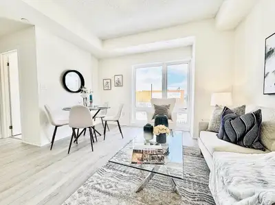 Brand New Bright Townhouse in Scarborough!This modern 2-bedroom, 2-bathroom townhouse offers 1,276 s...