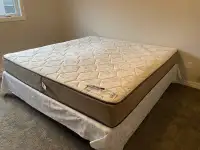 moving sale- king size bed