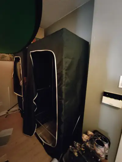 Ikea Closet w/ detached zipper, View more