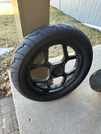 BMW K75/k100 wheels with tires 