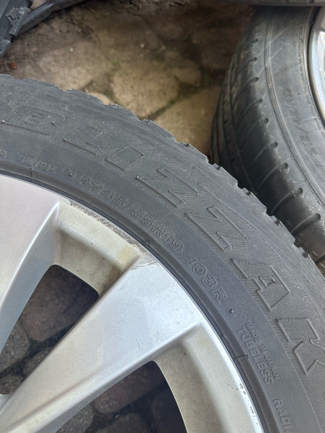 Set of OEM 19” Ford and Toyota Rims On Winter Tires in Tires & Rims in Oakville / Halton Region - Image 3