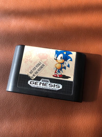 Sonic The Hedgehog Sega Genesis Video Game 