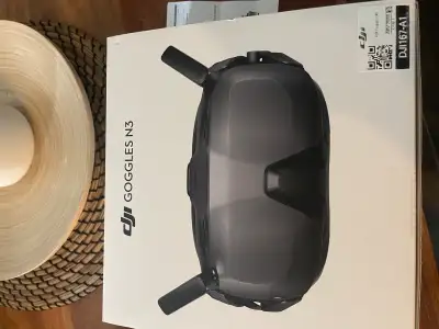 Brand new in box, never charged, never used goggles n3. I cant return these as my son opened the box...