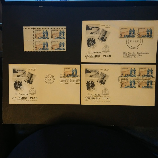 1961 timbre du canada édition COLOMBO PLAN . dans Art et objets de collection  à Ville de Montréal