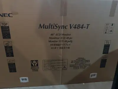 Multi sync v484-t commercial monitor , View more