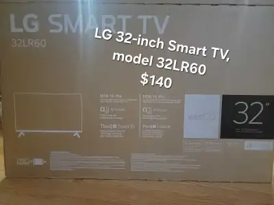 LG 32LR60 Smart TV new, View more