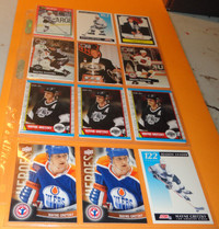 Gretzky, Wayne 21 Cards LA Kings Edmonton Oilers NHL All Stars