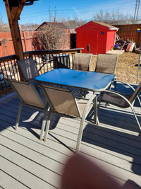 Patio table and chairs SOLD!!