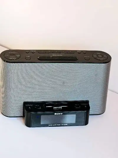 Sony Dream Machine FM - AM  Clock  Radio  ICF- CS10iP, View more