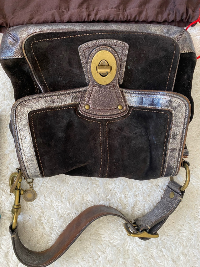 Used Coach purse & Brand New Danier wristlet in Women's - Bags & Wallets in Oshawa / Durham Region - Image 2