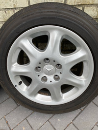 Mercedes wheels and TOYO tires