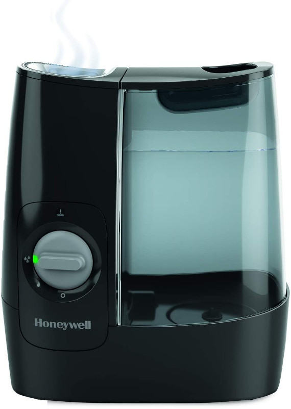 Honeywell HWM845BC Soothing Comfort Warm Mist Humidifier, Black, in Heaters, Humidifiers & Dehumidifiers in Winnipeg - Image 2