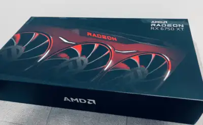 AMD Radeon 6750xt graphics card