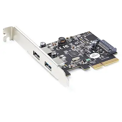 STARTECH PCIe USB 3.1 TWO-PORT CONTROLLER CARD TYPE-A, View more