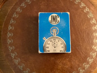 Vintage Swiss JMC Seven Jewel Movement Pocket Stop Watch