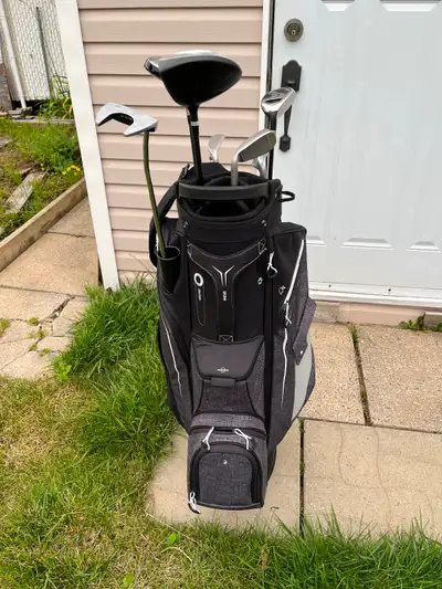 Bâtons et sac de golf - excellent état, View more