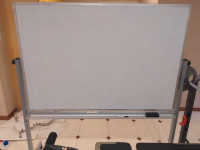 Whiteboard double sided mobile 60x40