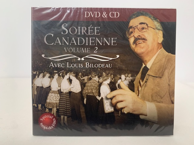 SOIRÉE CANADIENNE AVEC LOUIS BILODEAU - DVD + CD - 2007 - SCELLÉ, View more