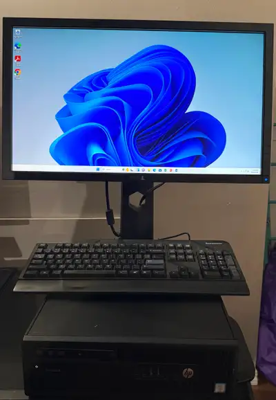 HP desktop, View more