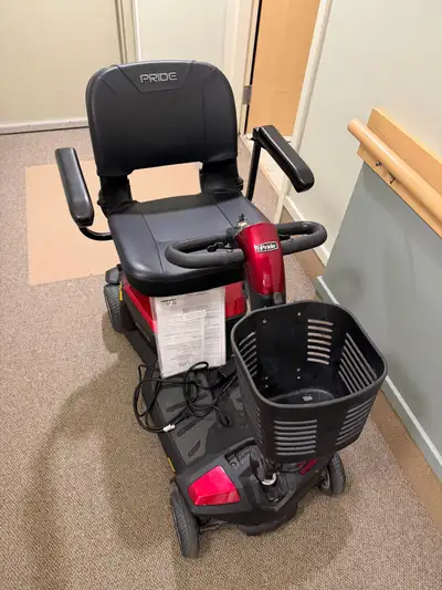 Pride Go Go Mobility Scooter for sale. Only 2.5 years old, lightly used, in mint condition. $1600 OB...