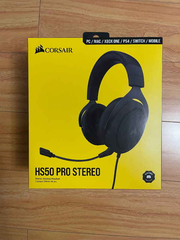 Corsair HS50 Pro Stereo Gaming Headset in Speakers, Headsets & Mics in City of Toronto