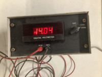 AC Powered Digital DC Voltmeter
