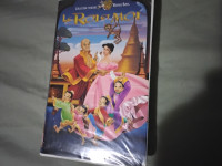 Cassette VHS Warner Bros Le Roi et Moi animation pour enfants